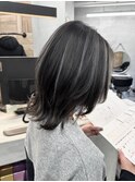 コントラストハイライトｘミディアムレイヤー