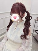 ぱっつん前髪×流しバング×S字後れ毛＊まゆ