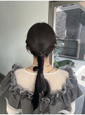 お呼ばれアレンジ