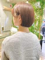 ロンドフルール 大宮東口(Lond fleur) ワイドバングイメチェン美髪外ハネボブ+レイヤーカット韓国/大宮