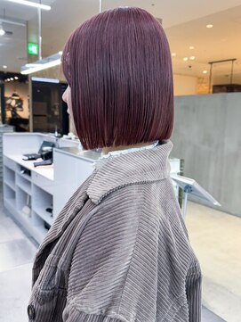 アイティーバイアルバム 北千住店(IT by ALBUM) ミディアム美髪韓国ヘアショートボブ_ba494411