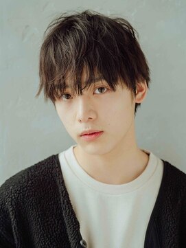 ヘアー&メイク ルナルナ 明和店 HAIR&MAKE LUNA LUNA アッシュオリーブの無造作マッシュルームヘア