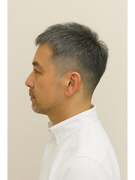 ヒロギンザ 田町店(HIRO GINZA) 40代50代　おじさんビジネスショート　三田　芝　田町