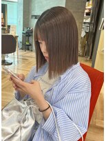 ファースト 仙台店(first) 酸性ストレートでツヤツヤに!