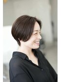 前下がりショートボブ