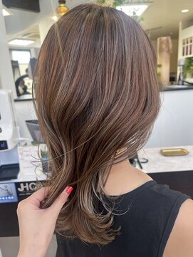 コレットヘア(Colette hair) 【miyu】ハイライトで白髪ぼかし