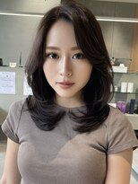 ミンクス ギンザ セントラル(MINX ginza central)&nbsp;【MINX】似合わせ小顔ウェーブミディアム__銀座/髪質改善