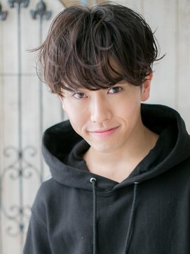 メンズヘア ビーセカンド 草加店(MENS HAIR B-2) 20代30代無造作カルマパーマフェザーマッシュZ草加