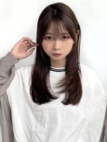 ソラ 広尾店(SORA) 耳掛けでかわいいレイヤーカット