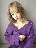 レイヤーカット ハイライト インナーカラー イルミナ 韓国