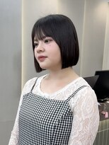 ロンドリゼル 札幌(Lond RiseL)&nbsp;◯ オリーブグレー/韓国/レイヤーカット/髪質改善/縮毛矯正/札幌