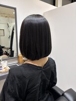 ラソヘアー(Laso hair)&nbsp;大人世代のアッシュグレーボブ