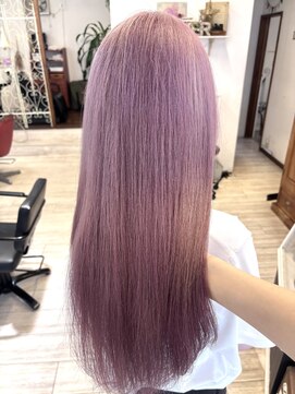 フラバー(flover) ブリーチ２回～あおみパールピンク【miyabi】