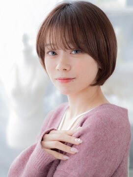 カバーヘア 上尾西口店(COVER HAIR) ヘーゼルブラウンショートウルフレイヤーTd2上尾20代30代40代