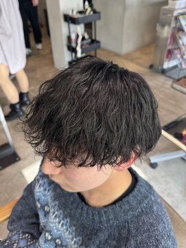 波巻きパーマ/シャドウパーマ【いわき/平/Tress】