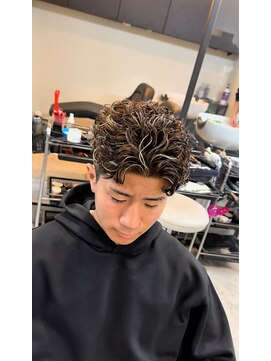 イーラ アメ村店(era) ブラウンベースメッシュサーフバック