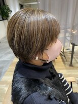 パプスドコワフュール 甲子園口店(Pap's de coiffeur)&nbsp;西宮美容室/甲子園口美容室/パプス甲子園口/ショートボブ