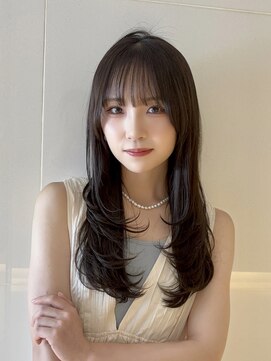 ジーナ 天神(Zina) ロングレイヤー/レイヤー/イメチェン/前髪/黒髪[福岡天神]