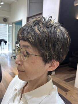 ル ジャルダン 戸塚店(le jardin) パーマ/ハイライト/ベリーショート/くせ毛風パーマ/30代/40代