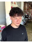 メンズスパイラルパーマ