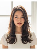 ラディシュ さがみ野(RADISH) 髪質改善メテオ前髪カット×小顔レイヤー/20代30代トレンドヘア