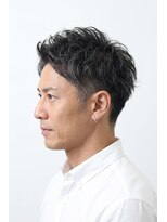 ヨシザワインク バンダイ(YOSHIZAWA Inc. BANDAI) メンズ白髪ショートメンズ白髪を活かす髪型メンズツーブロック