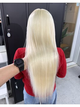 グロウ 渋谷西口(grow) 【White Blonde/ホワイトブロンド髪質改善】
