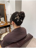 結婚式お呼ばれヘア♪