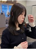 オリーブベージュ×フェスレイヤー