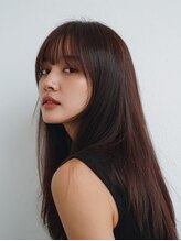 アノ 渋谷(ano)&nbsp;渋谷/ミルクティーブロンド/ダークブルー/デジタルパーマ