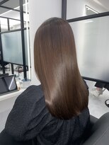 アオトーキョー 北千住(ao.tokyo)&nbsp;透明感ブラウン髪質改善カラー