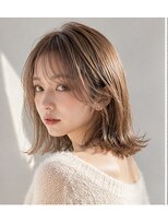 ヘアアンドメイク アース 入間店(HAIR&MAKE EARTH) ボブベージュ