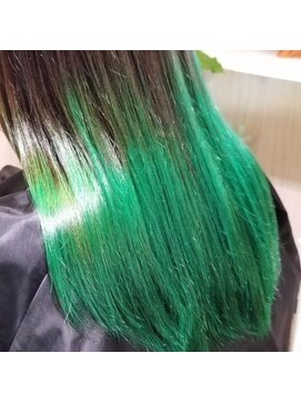 ロッキンヘアー(Rockin' hair) グリーンエンヴィ