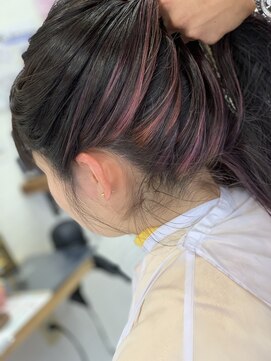 ヘアーメイク グロー(hair make grow) ピンクラベンダーinダークグレージュ☆