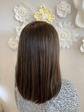 キップヘアー(Kip Hair.) ワンレンベースブローレススタイル