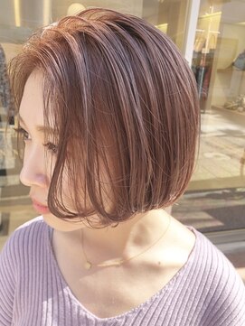 シャンプーボーイ セントラル 博多(SHAMPOO BOY central) 春髪☆オレンジベージュ