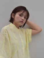 エイム 下北沢(aim)&nbsp;韓国ツヤカラー*ペールベージュラベンダーブラウン