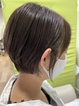 アプシー 南が丘本店(apsee) 丸みショートボブ！