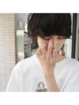 ビビト(bibito) bibito メンズデジタルパーマウルフ ネオソバージュ