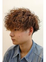 リレーションメンズヘアー(RELATION MEN'S HAIR) ＜メンズ＞ツイストスパイラル×マッシュショート/カルマパーマ