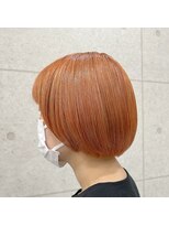 マアムジーコネクション(ma'am zee Connection.)&nbsp;【ma’am Zee conn五十嵐】ツヤ感オレンジカラー