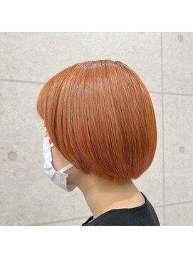 マアムジーコネクション(ma'am zee Connection.) 【ma’am Zee conn五十嵐】ツヤ感オレンジカラー