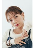 タイトショートでヘルシースタイル　シースルバング　洗足