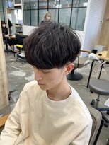 イェッカ(YECCA)&nbsp;ツイストスパイラルパーマ×マッシュ