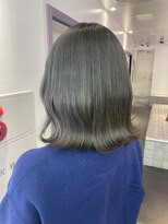 ゲーム 原宿店(GAME)&nbsp;オリーブカラー /アッシュ/顔周り/オージュア/髪質改善/原宿