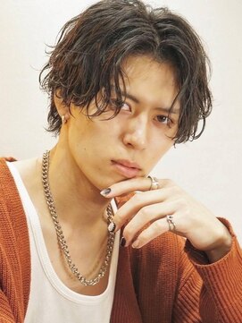 ブリーチ 心斎橋店(BLEACHi) 【BLEACHi】ウェーブセクシーセンターパート