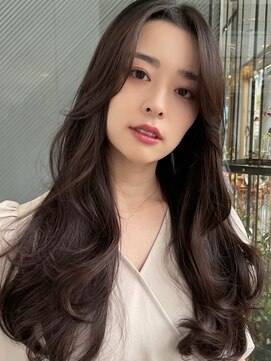 トリコ ショップアンドヘアサロン(tricot shop hair salon) つや大人髪☆韓国風ロングレイヤー