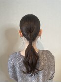 モードなヘアセット♪
