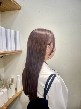 ゴーシェン 津田沼本店(Goshen) 【ブリーチ無し】レッド×ロングヘア