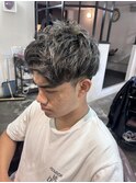 シルバーハイライト爽やかスタイル